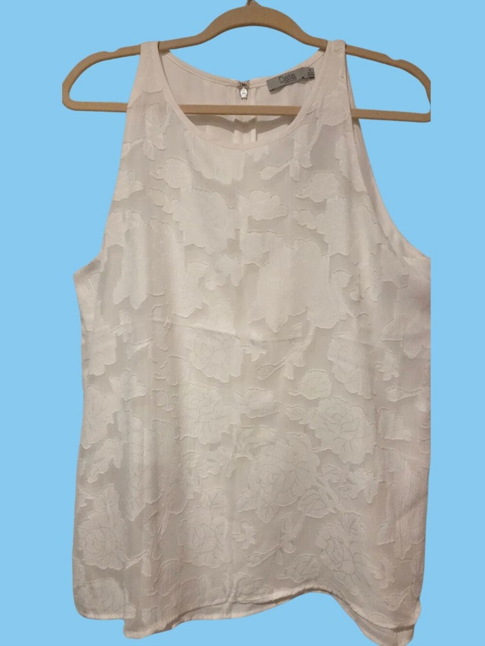 Dalia Floral Sleeveless Blouse